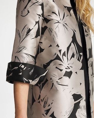 Travelers™ Collection Floral Jacquard Jacket | Chico's
